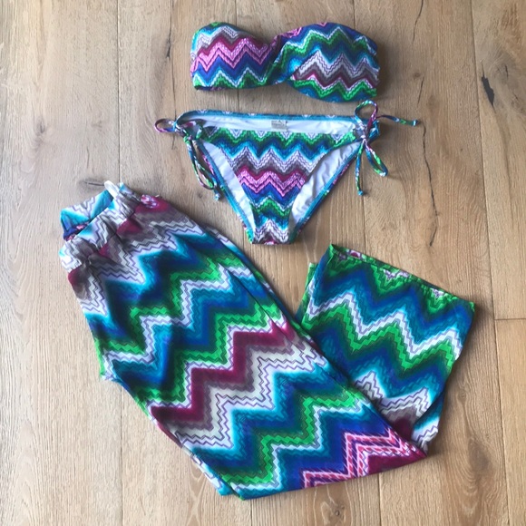 L Space Bikini Set Ibiza Print - Picture 2 of 6